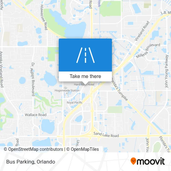 Bus Parking map