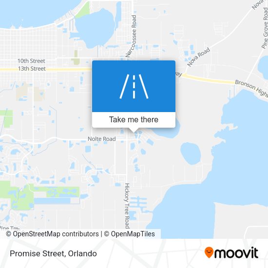 Mapa de Promise Street