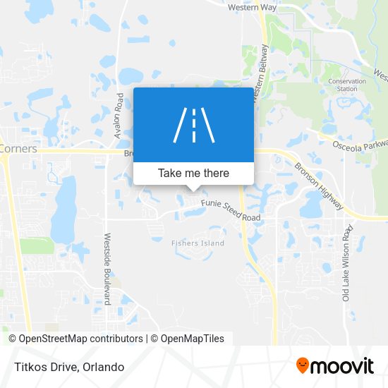 Mapa de Titkos Drive