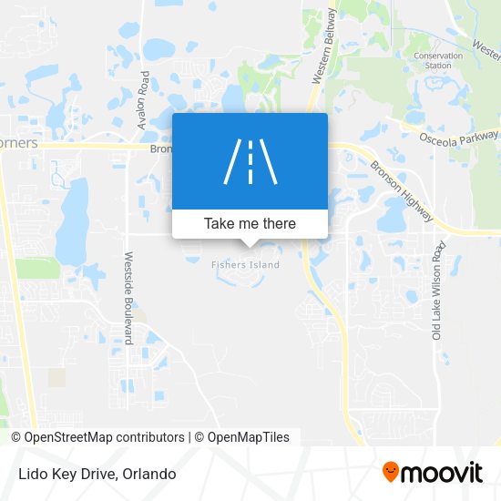 Mapa de Lido Key Drive