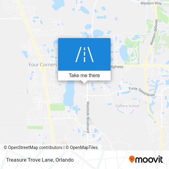 Mapa de Treasure Trove Lane