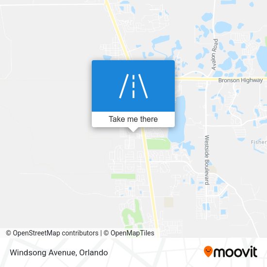 Mapa de Windsong Avenue