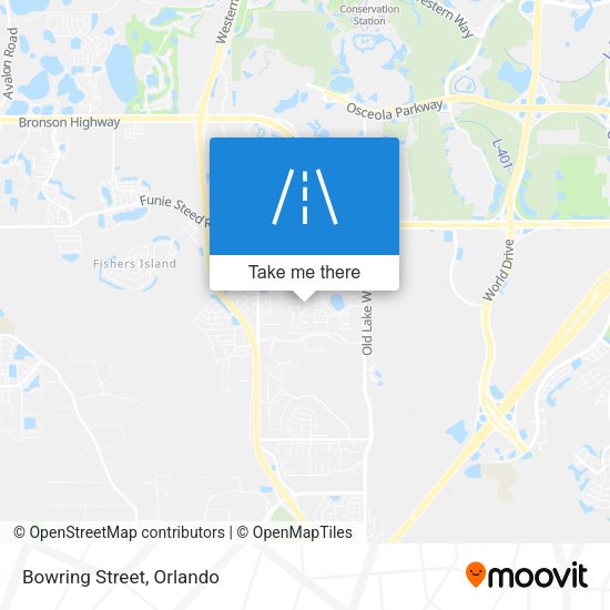 Mapa de Bowring Street