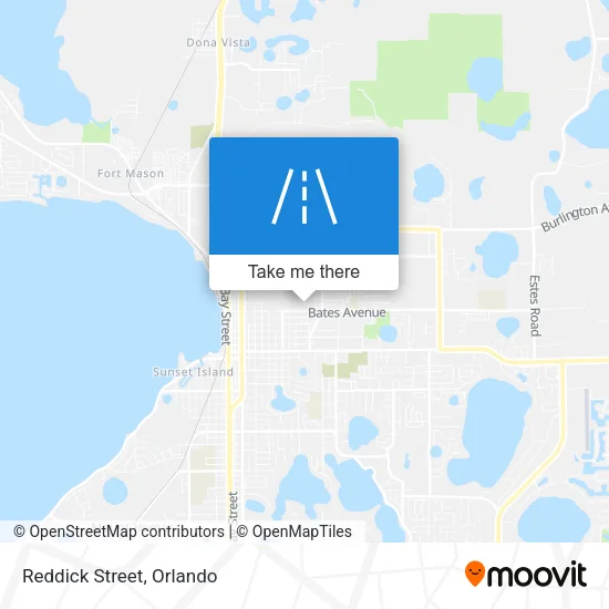 Reddick Street map