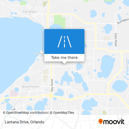 Lantana Drive map