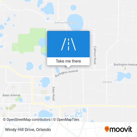 Mapa de Windy Hill Drive