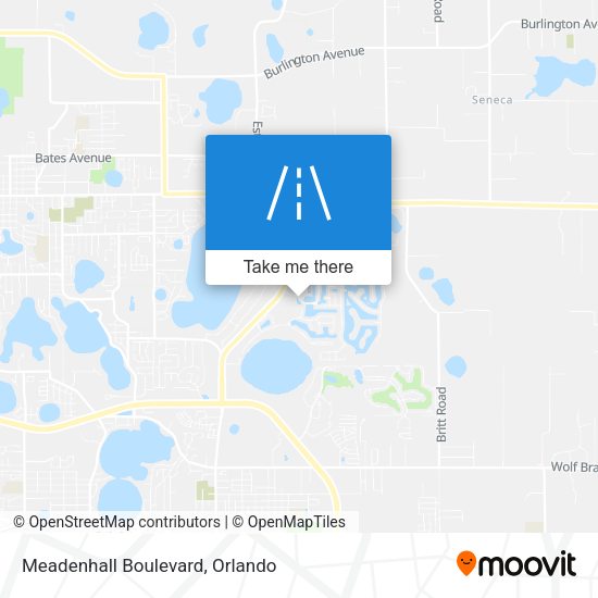 Meadenhall Boulevard map
