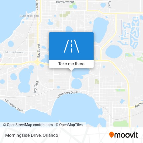 Mapa de Morningside Drive