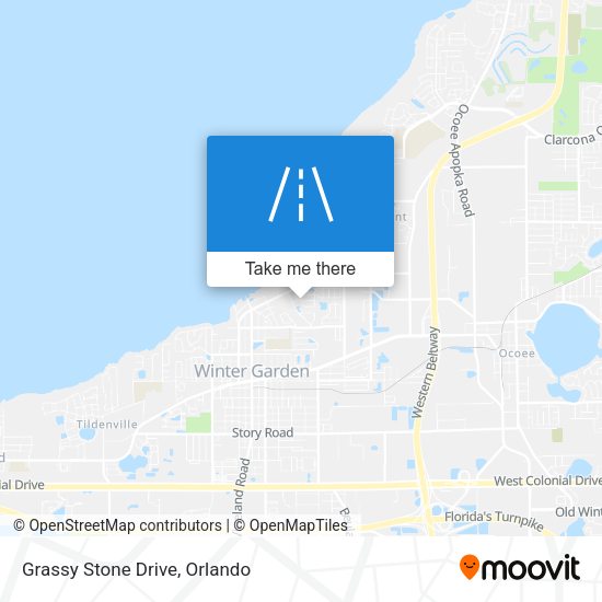 Grassy Stone Drive map