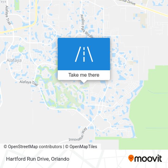 Mapa de Hartford Run Drive