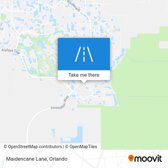 Mapa de Maidencane Lane