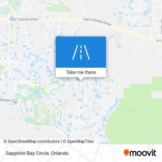Sapphire Bay Circle map