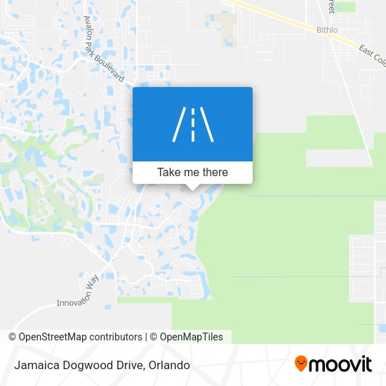 Jamaica Dogwood Drive map