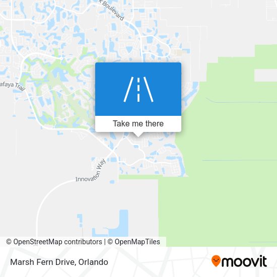 Mapa de Marsh Fern Drive