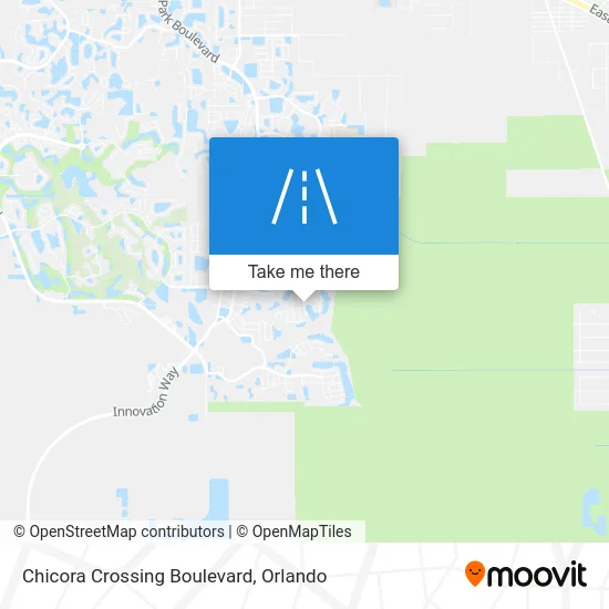 Chicora Crossing Boulevard map