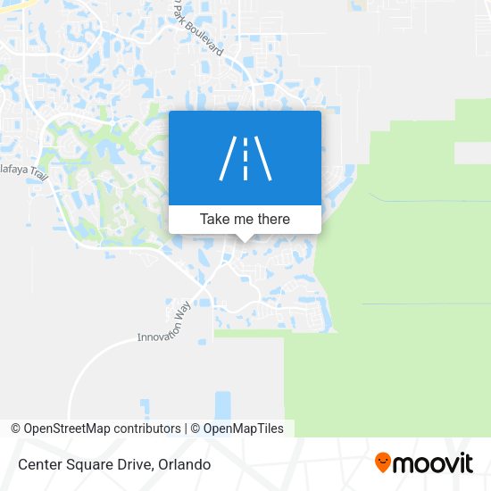 Mapa de Center Square Drive