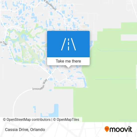 Cassia Drive map