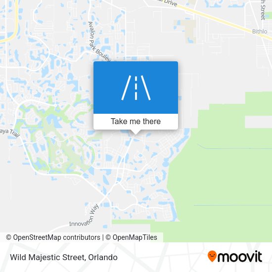 Mapa de Wild Majestic Street