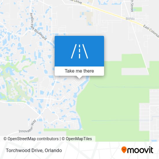 Mapa de Torchwood Drive