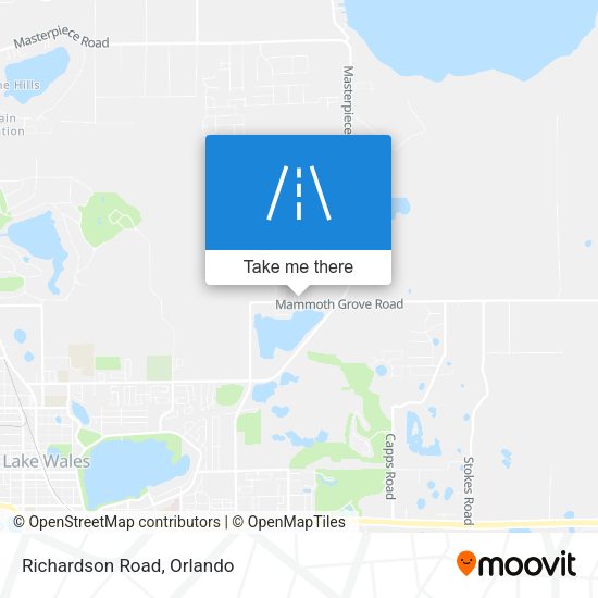 Mapa de Richardson Road