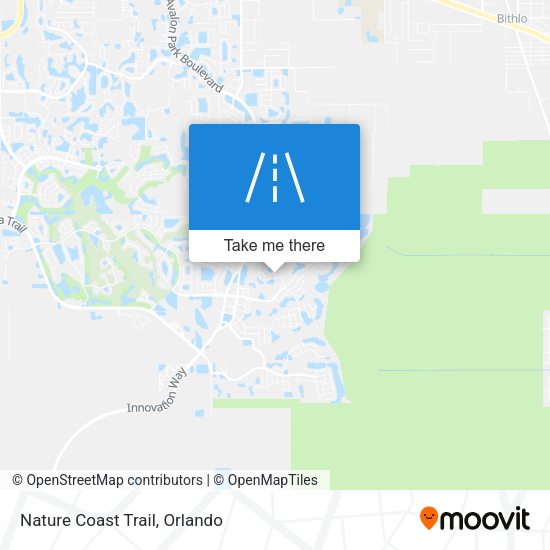 Nature Coast Trail map