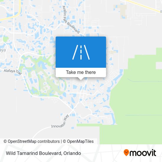 Mapa de Wild Tamarind Boulevard