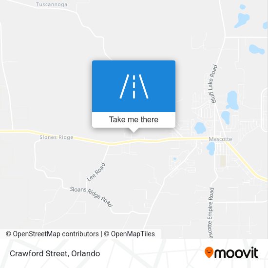 Mapa de Crawford Street