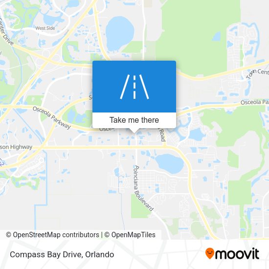 Mapa de Compass Bay Drive