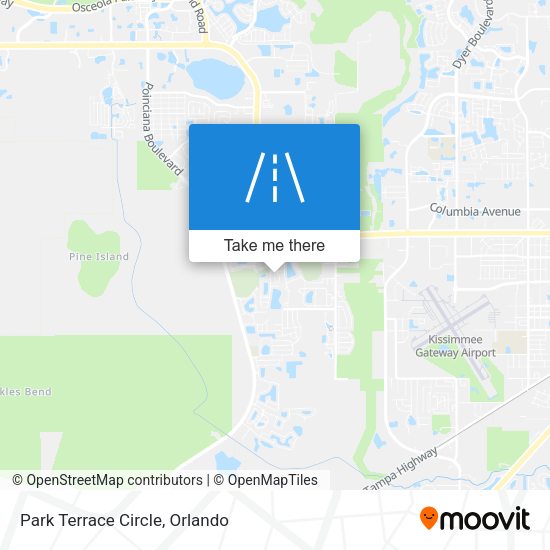 Park Terrace Circle map