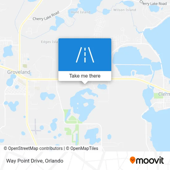 Way Point Drive map
