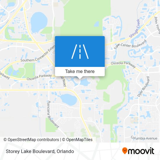 Mapa de Storey Lake Boulevard