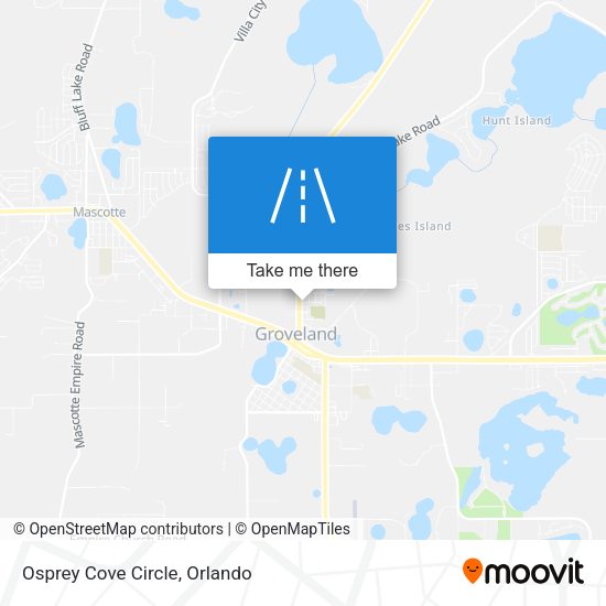 Mapa de Osprey Cove Circle