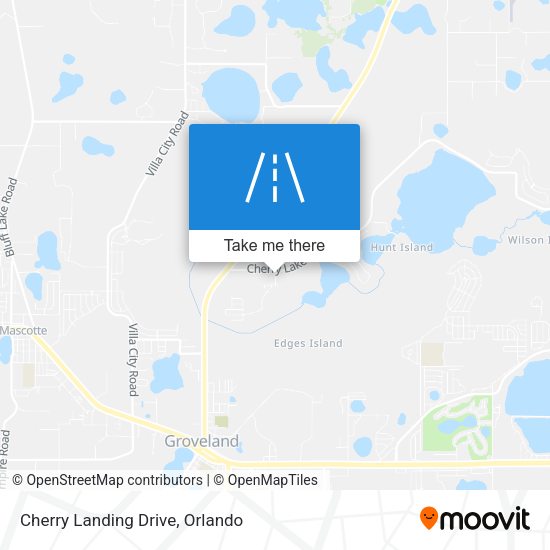 Mapa de Cherry Landing Drive