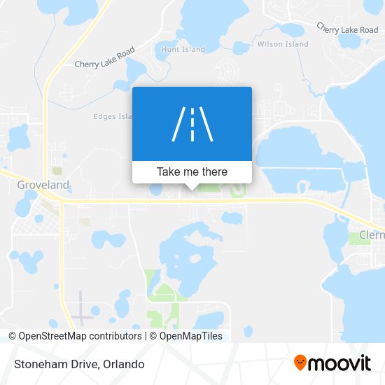 Mapa de Stoneham Drive