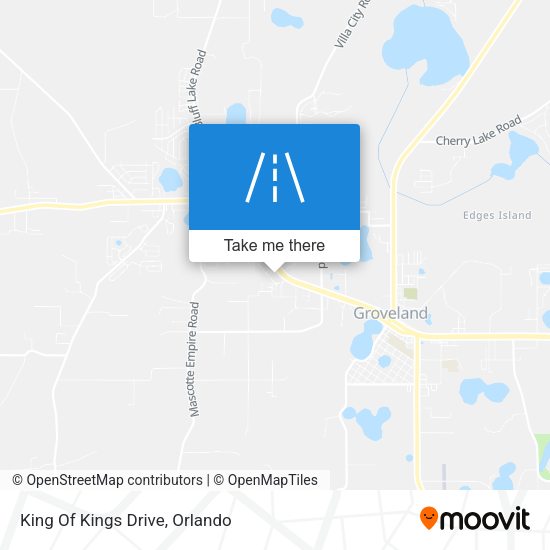 Mapa de King Of Kings Drive