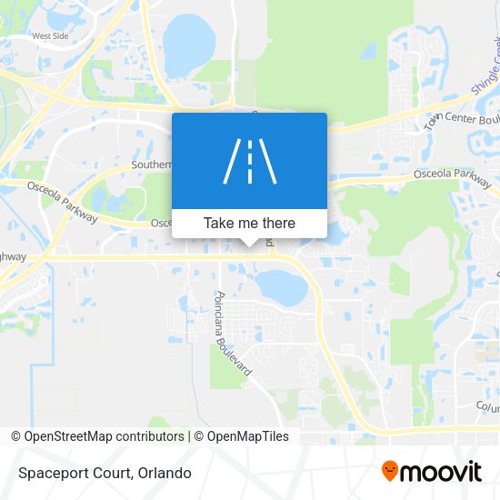 Mapa de Spaceport Court