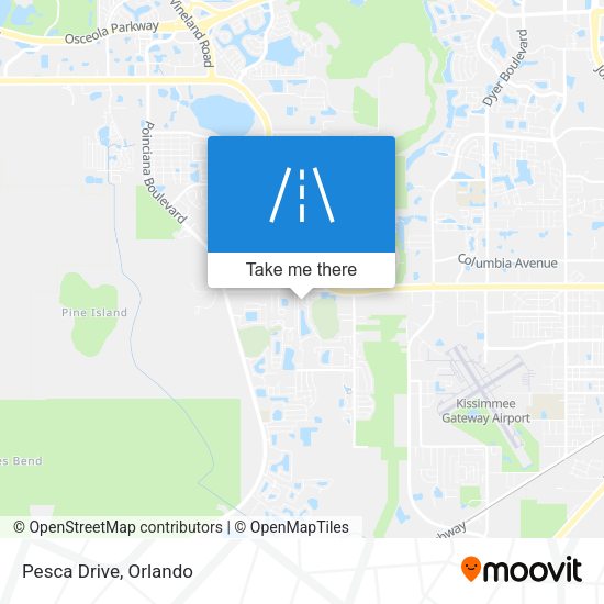 Mapa de Pesca Drive