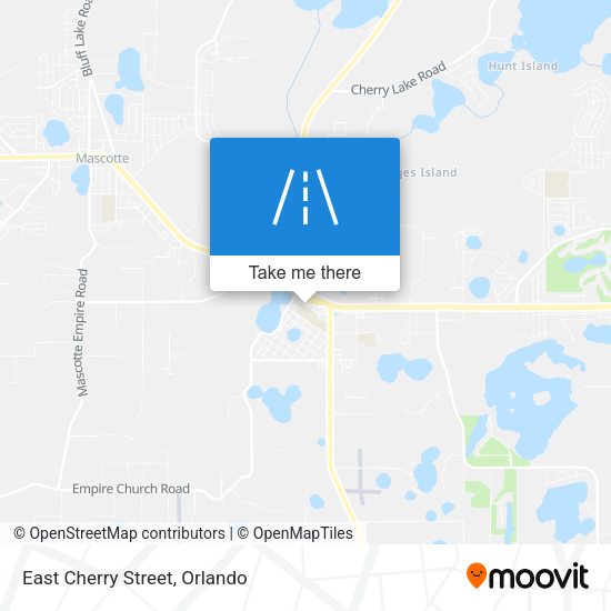 East Cherry Street map