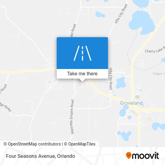 Mapa de Four Seasons Avenue