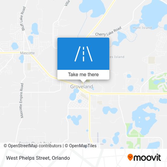 Mapa de West Phelps Street
