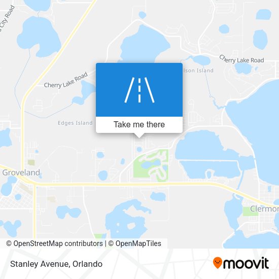 Mapa de Stanley Avenue
