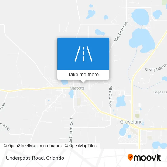 Underpass Road map