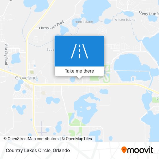 Mapa de Country Lakes Circle