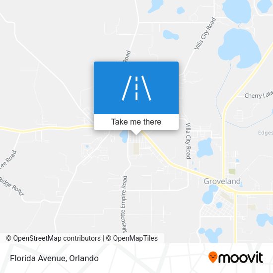 Mapa de Florida Avenue