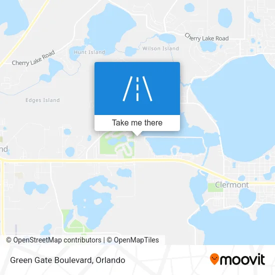 Green Gate Boulevard map