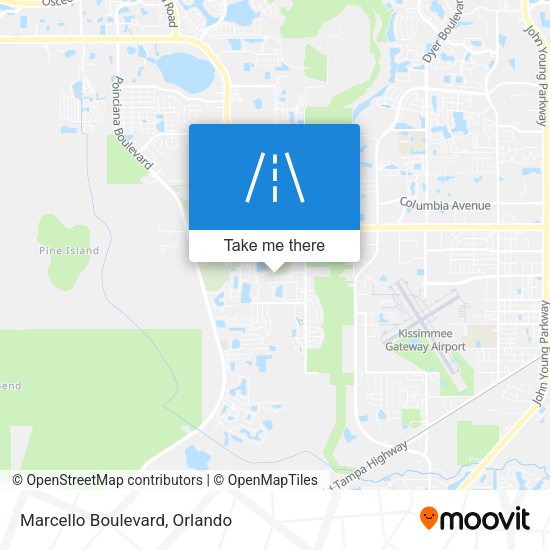 Mapa de Marcello Boulevard