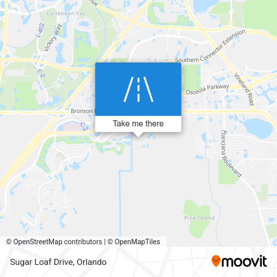 Mapa de Sugar Loaf Drive