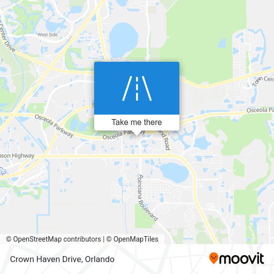 Crown Haven Drive map