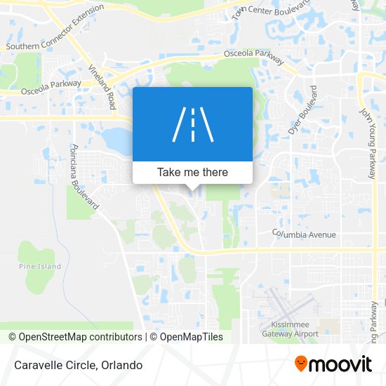 Mapa de Caravelle Circle