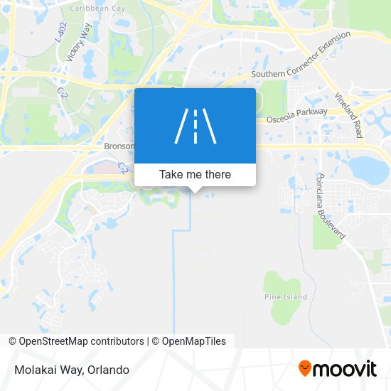 Mapa de Molakai Way